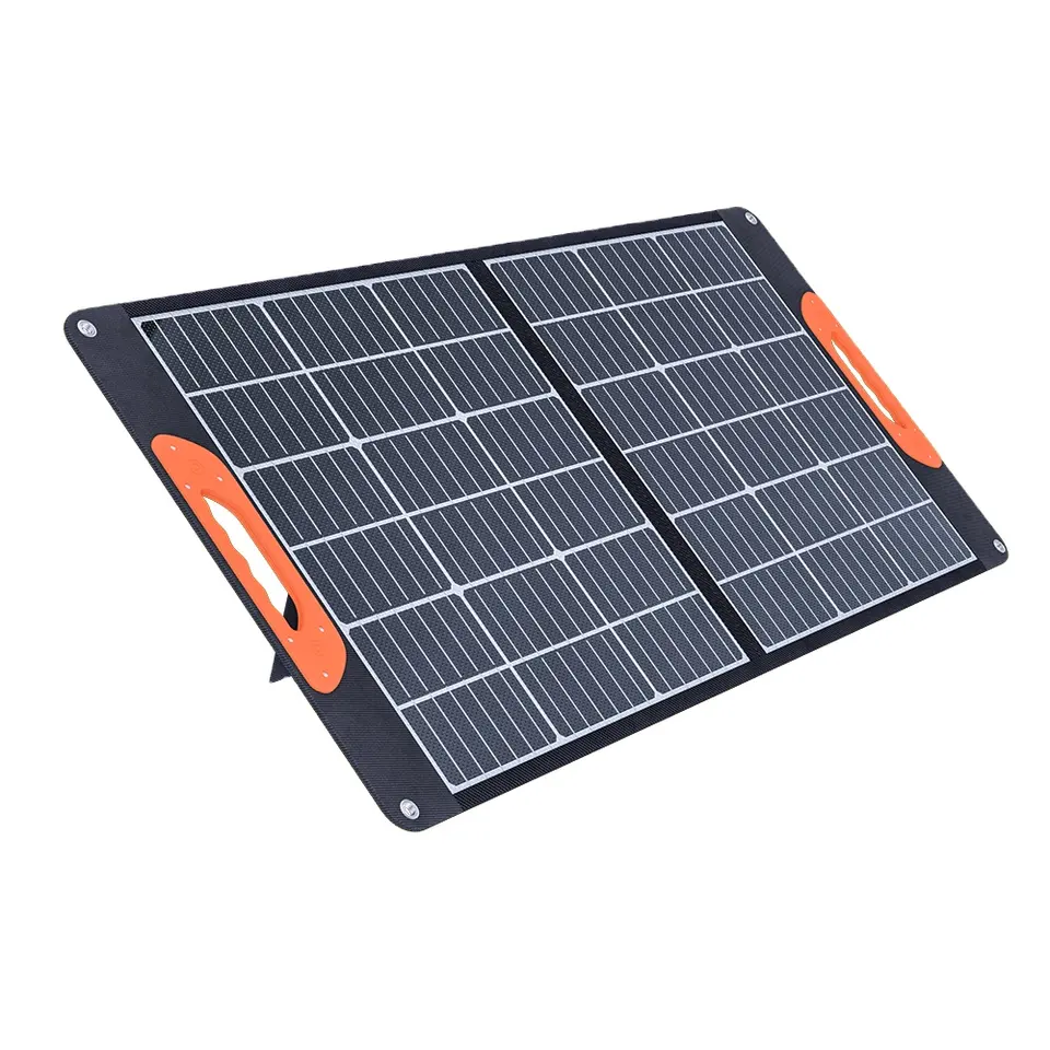 Портативное складное зарядное устройство на солнечной панели для автофургона