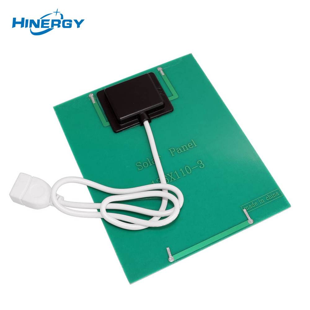 Мини-солнечная панель Hinergy с выходным разъемом Micro USB, зарядное устройство для телефона