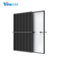 Trina Solar Vertex 440W 450W Монокристаллические солнечные панели с черной рамкой 