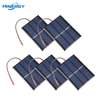 Hinergy DIY подключение солнечной батареи 1 В 1,5 В 2 В 3 В 4 В 5 В 6 В 12 В 18 В подключение постоянного тока Проводная мини-солнечная панель 