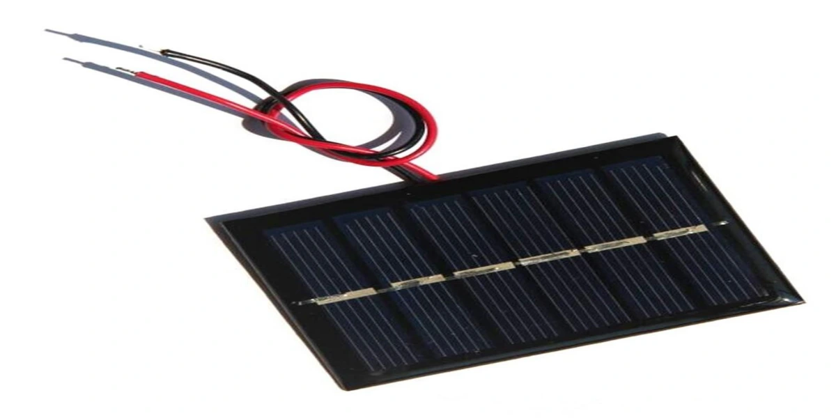 Мини-солнечная панель с проводами и опциями кабеля